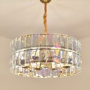 Ritz - Small Tile Circle Chandelier